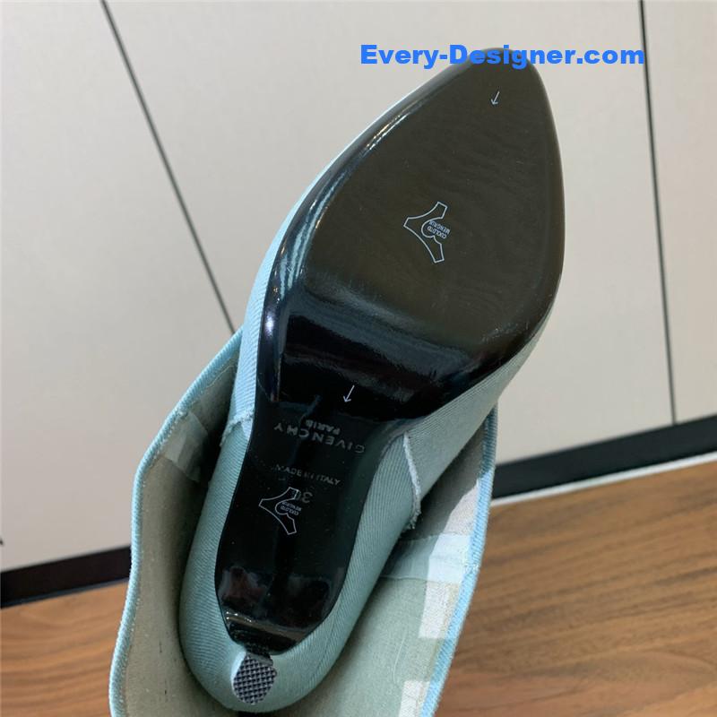 Givenchy Shark Lock Stiletto Over-the-Knee Boots