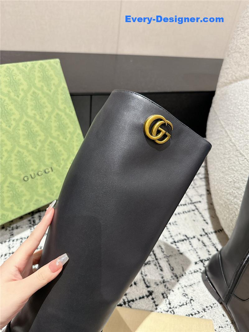 Gvc*1 gg signature over-the-knee boot
