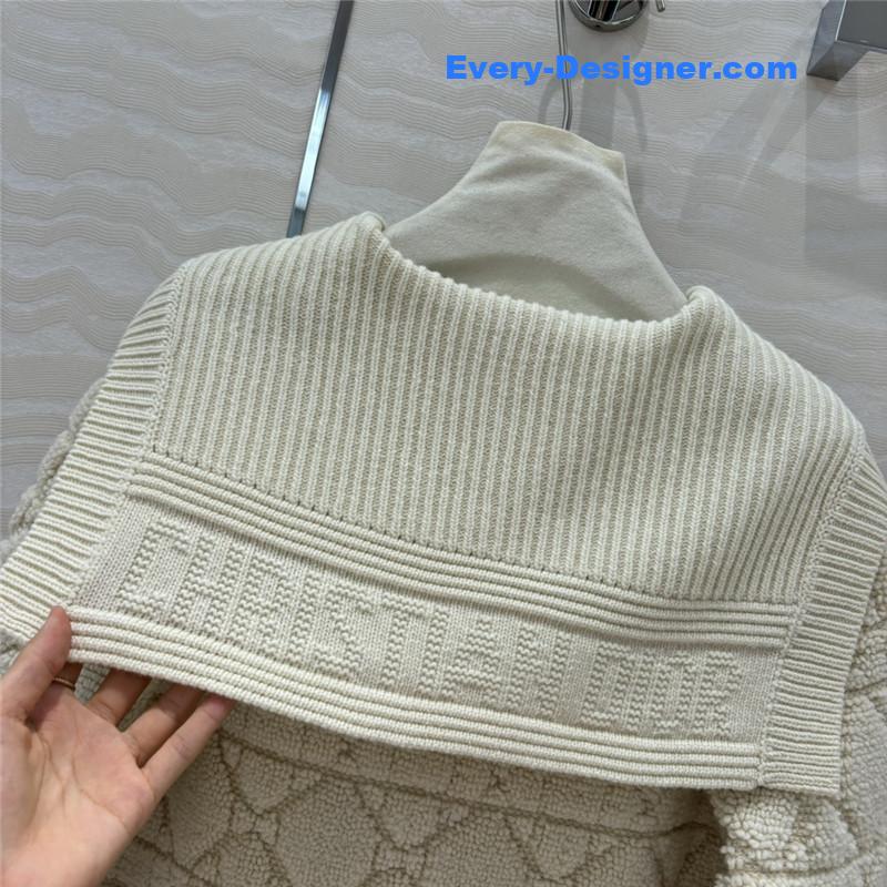 D10r navy collar coat