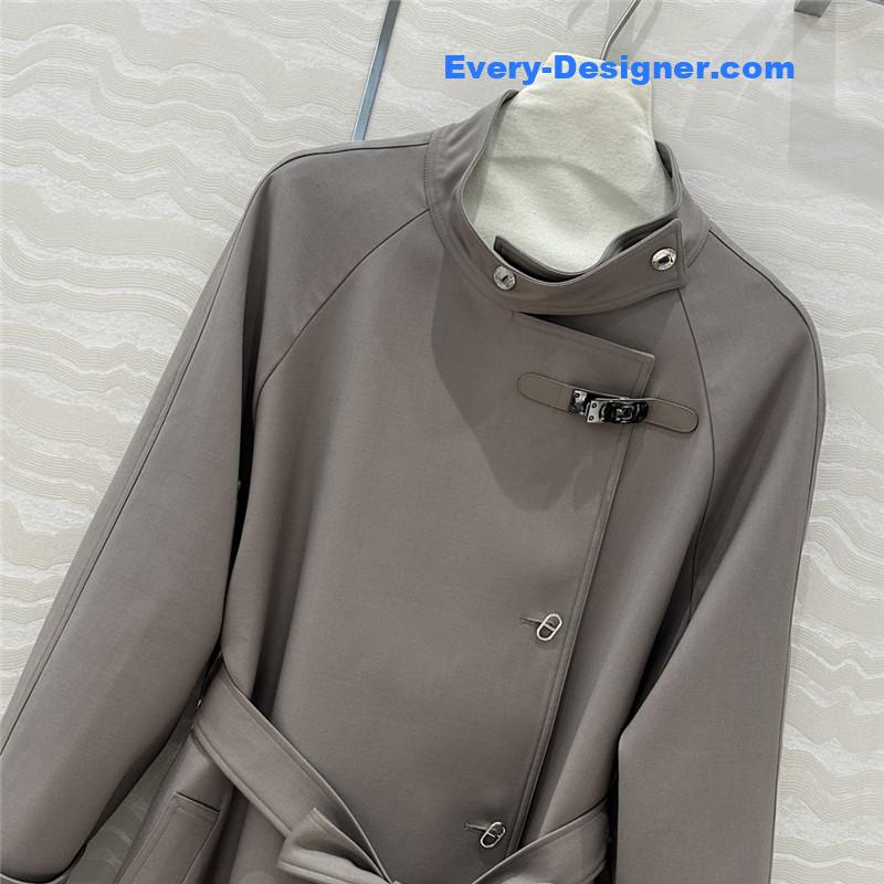 H**me5 oversized trench coat