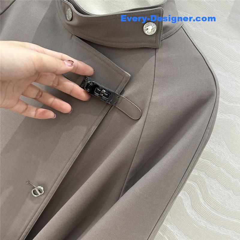 H**me5 oversized trench coat