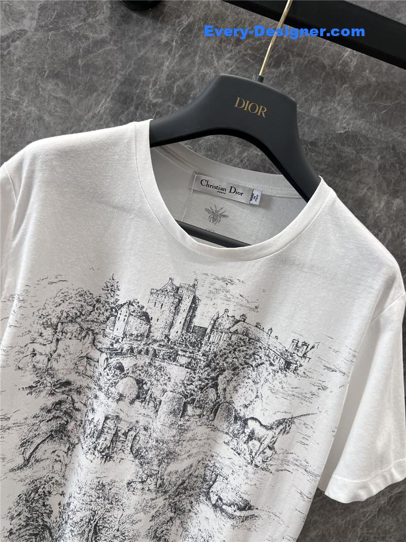 D10r round neck short sleeve t-shirt