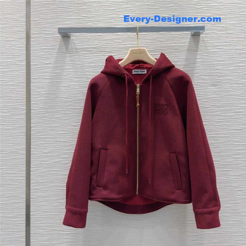 M1um1u hooded jacket