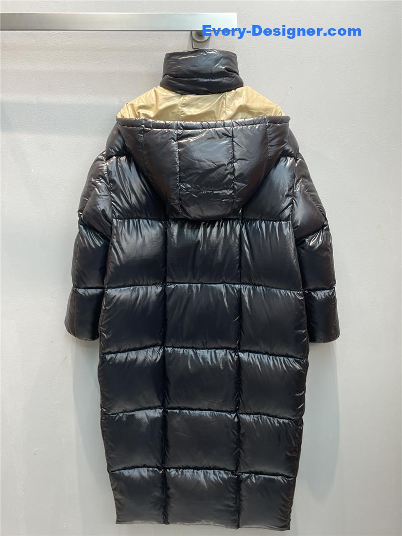 Moncler long down jacket