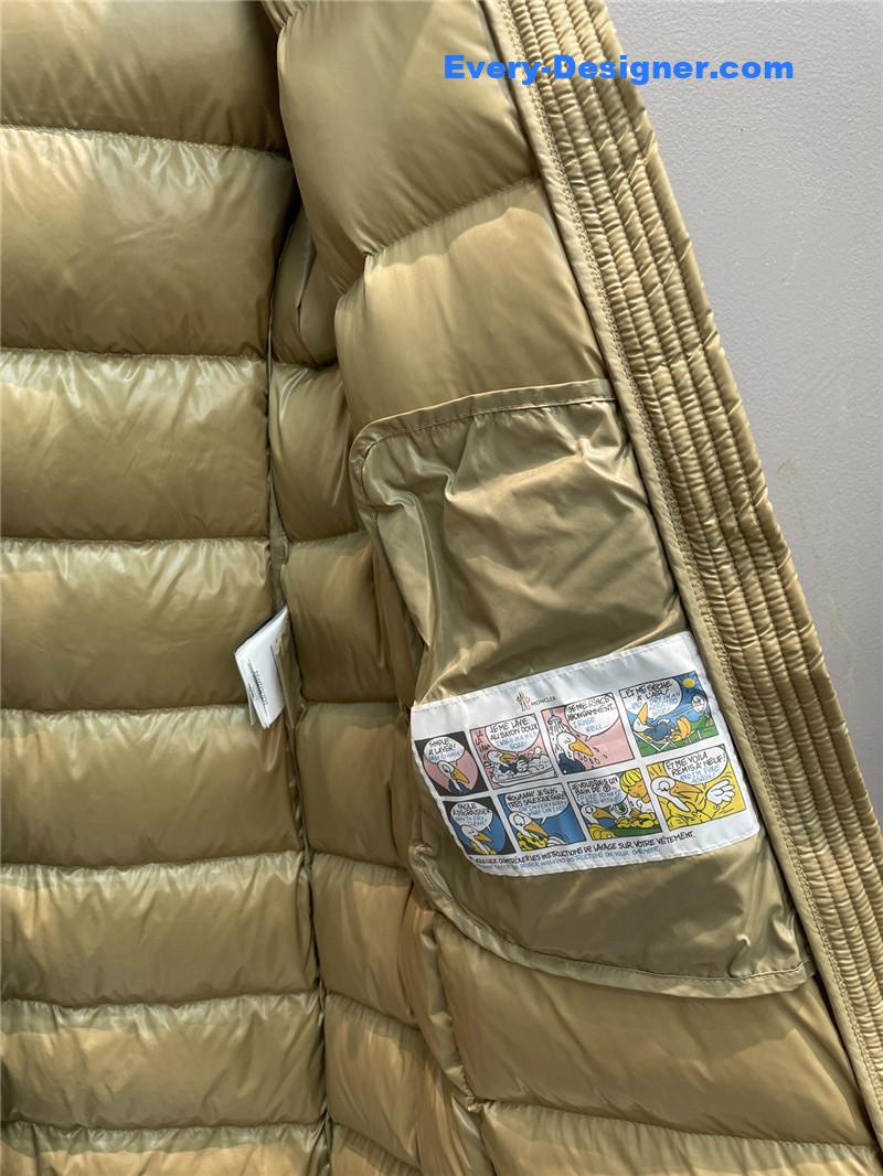 Moncler long down jacket