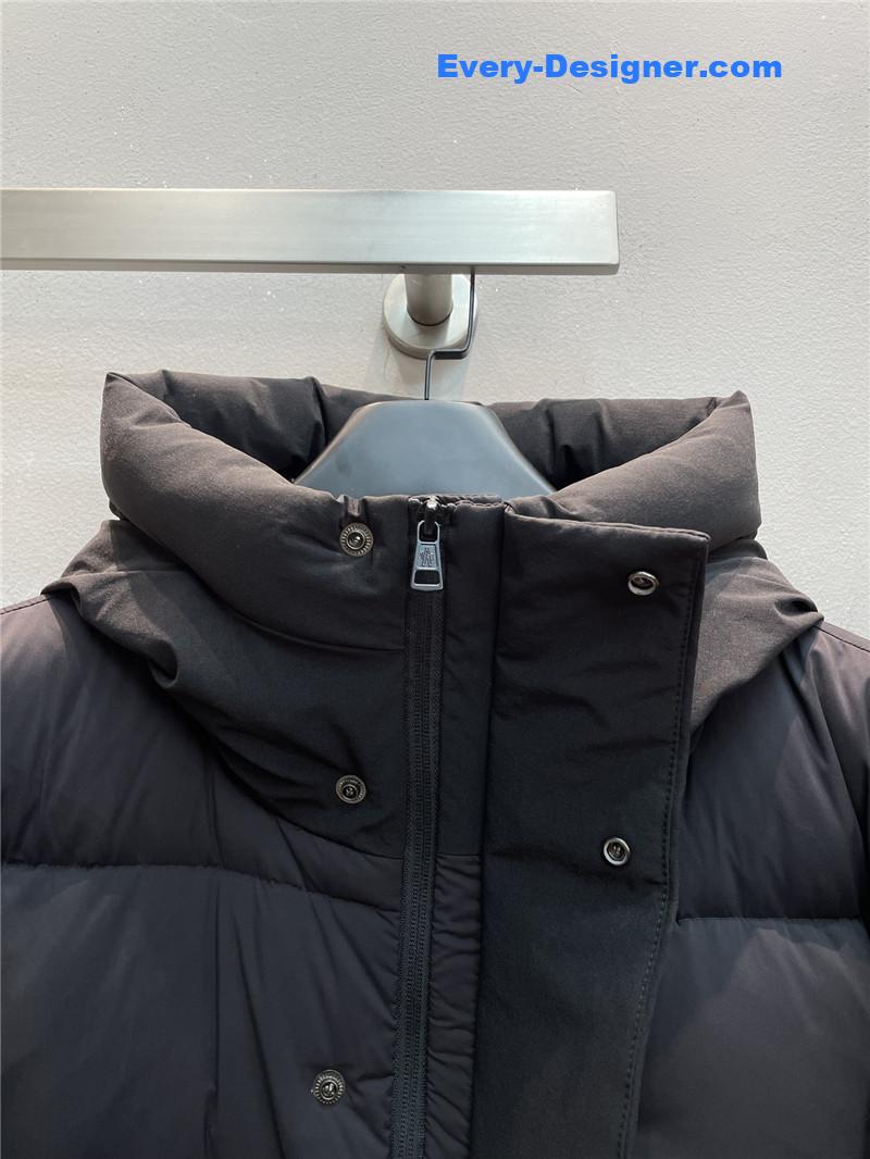 Moncler black label down jacket