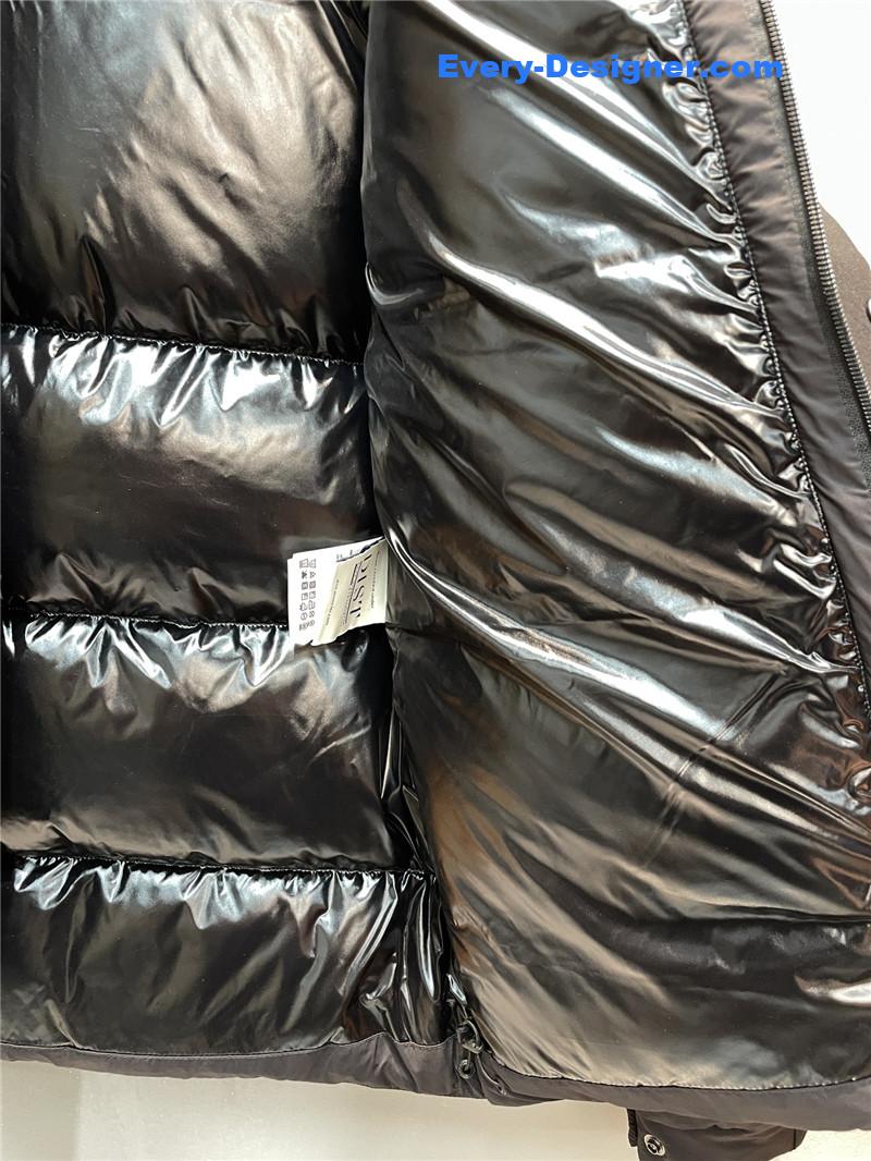 Moncler black label down jacket