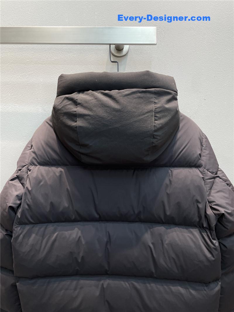Moncler black label down jacket