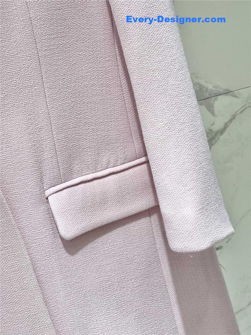 Givenchy single-button wool coat