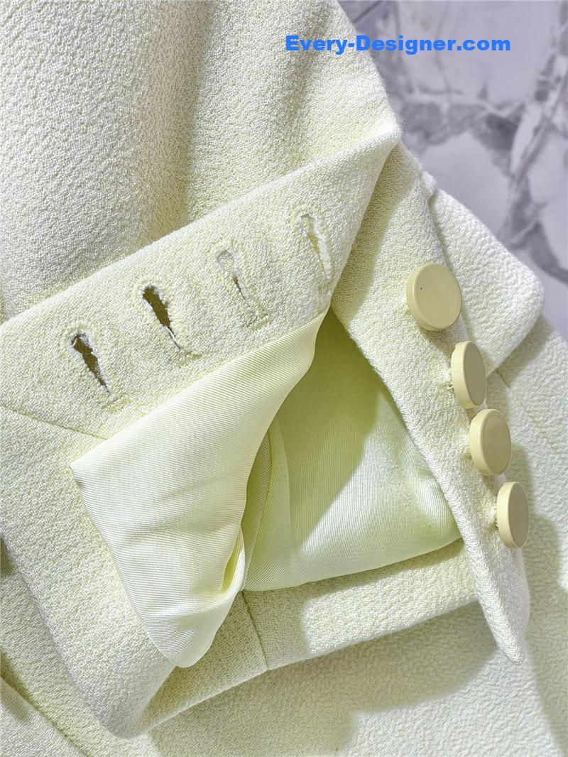 Givenchy single-button wool coat