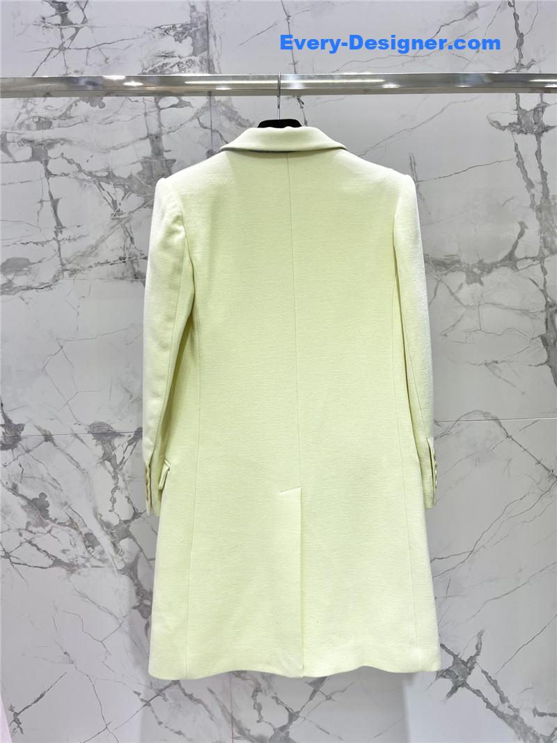 Givenchy single-button wool coat