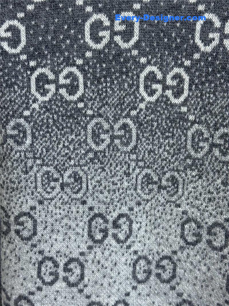 Gvc*1 degradé jacquard sweater grey