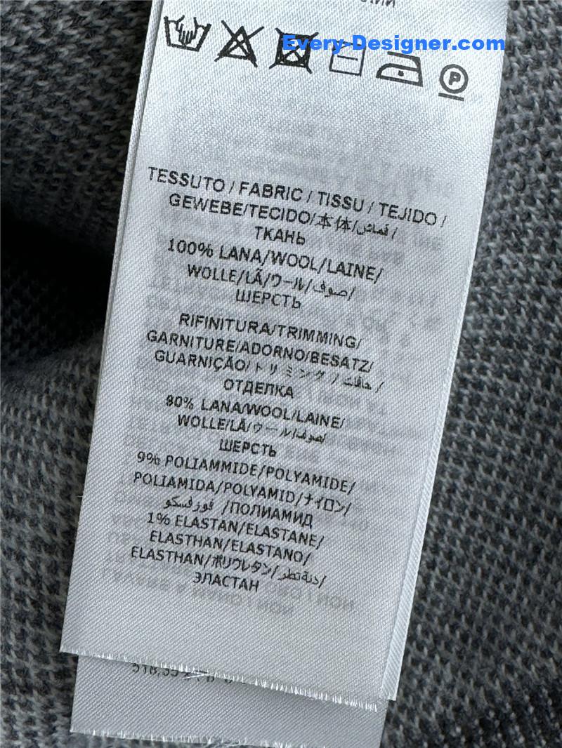 Gvc*1 degradé jacquard sweater grey