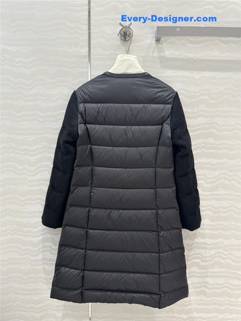 Moncler long down jacket