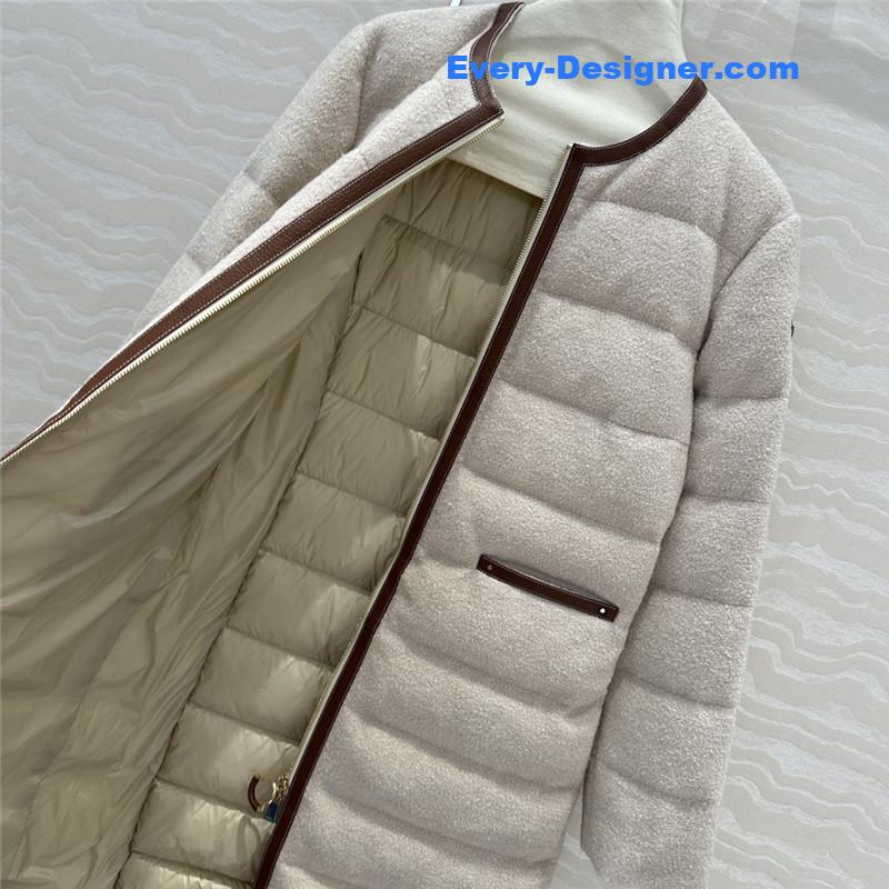 Moncler long down jacket
