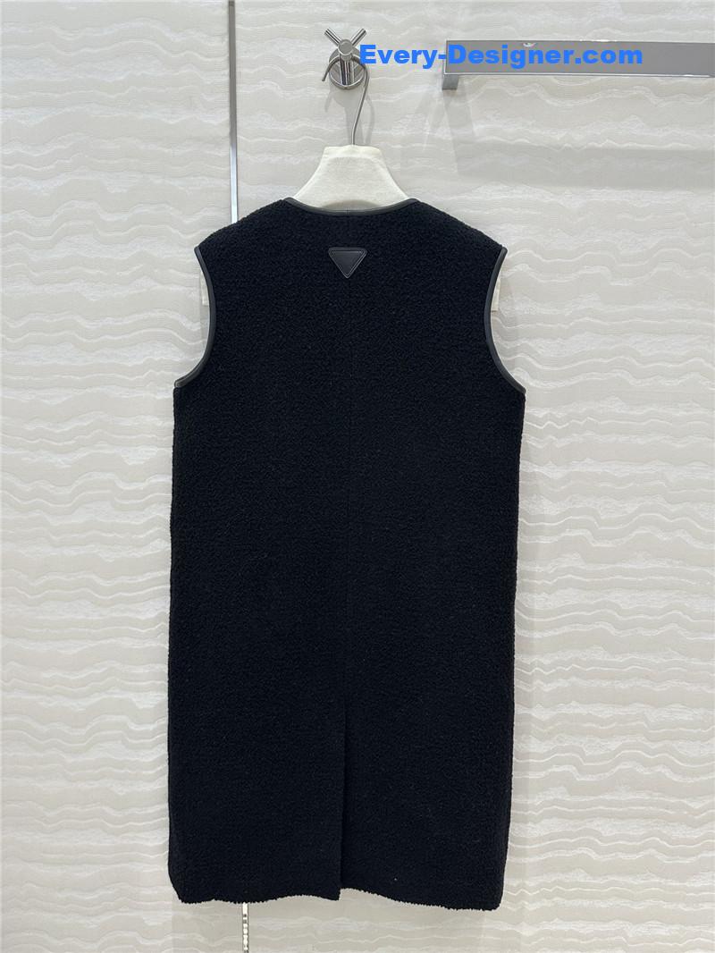 prada wool vest