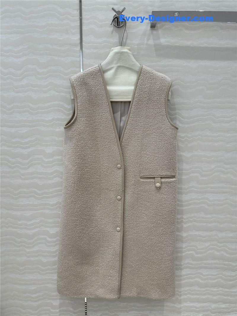 prada wool vest