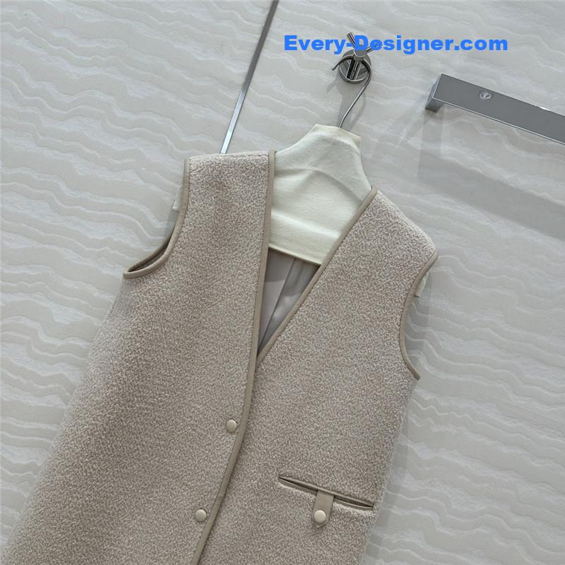prada wool vest