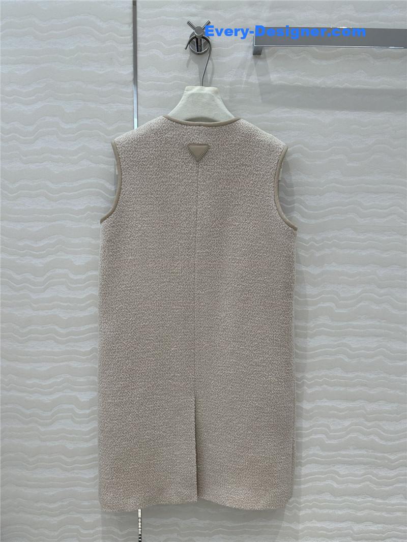 prada wool vest