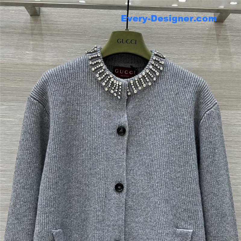Gvc*1 oversized knitted jacket