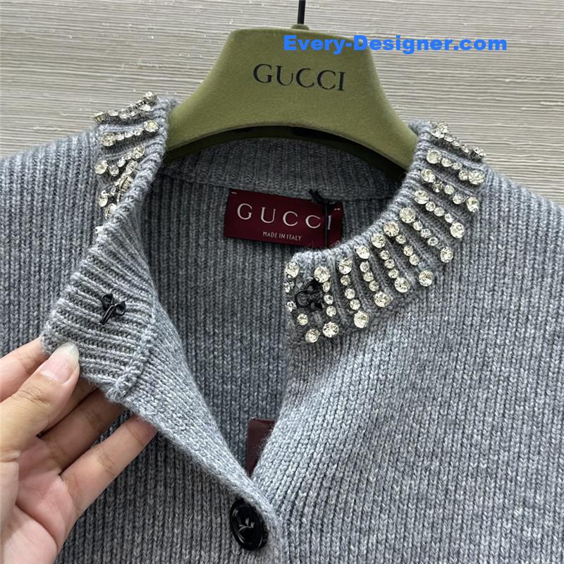 Gvc*1 oversized knitted jacket