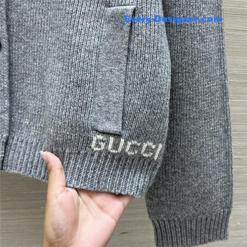 Gvc*1 oversized knitted jacket