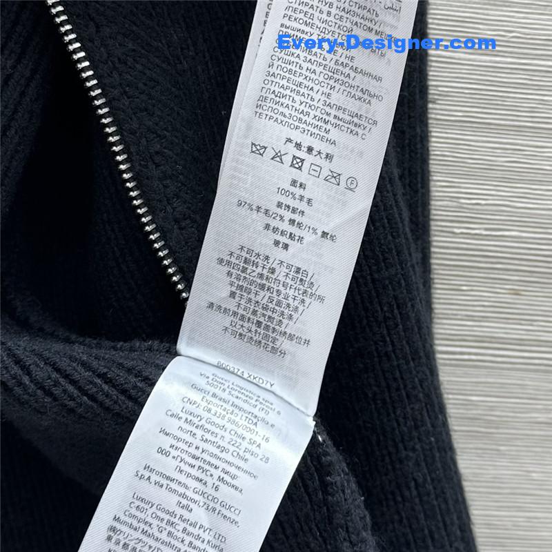 Gucci knitted jacket