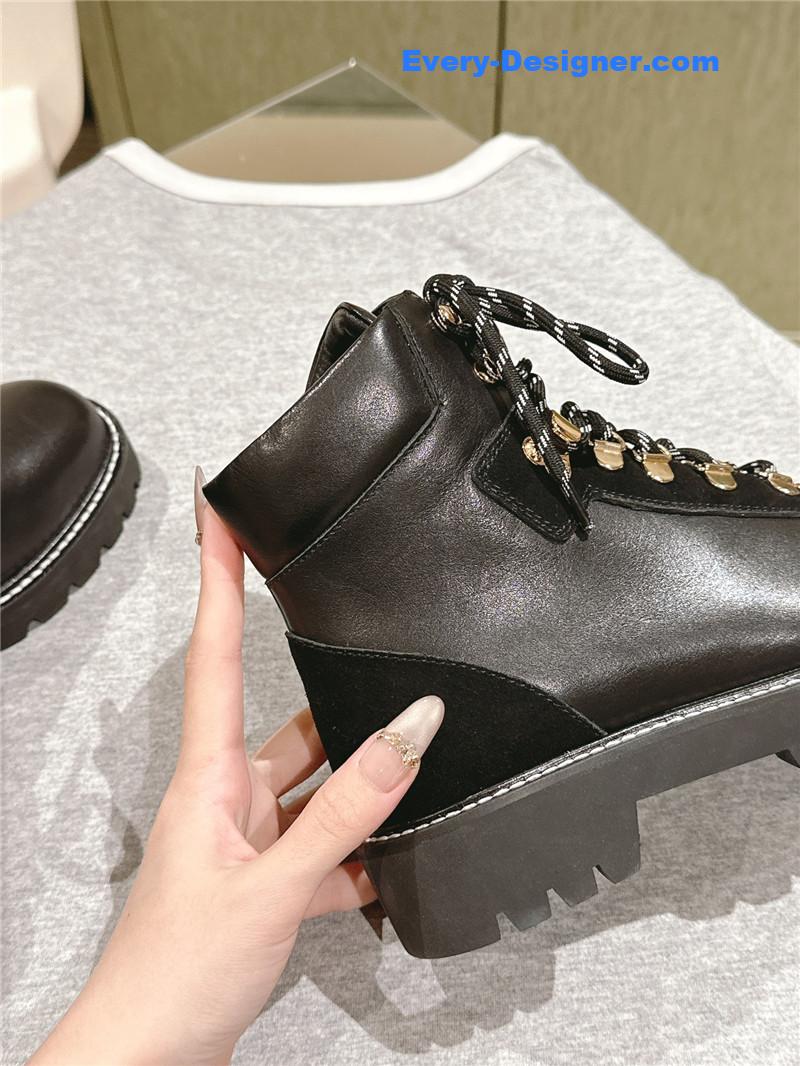 l0vis Vvtt0n black calfskin ranger boots