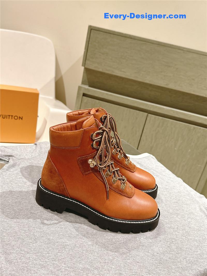 Louis Vuitton Calfskin Territory Ranger Boots