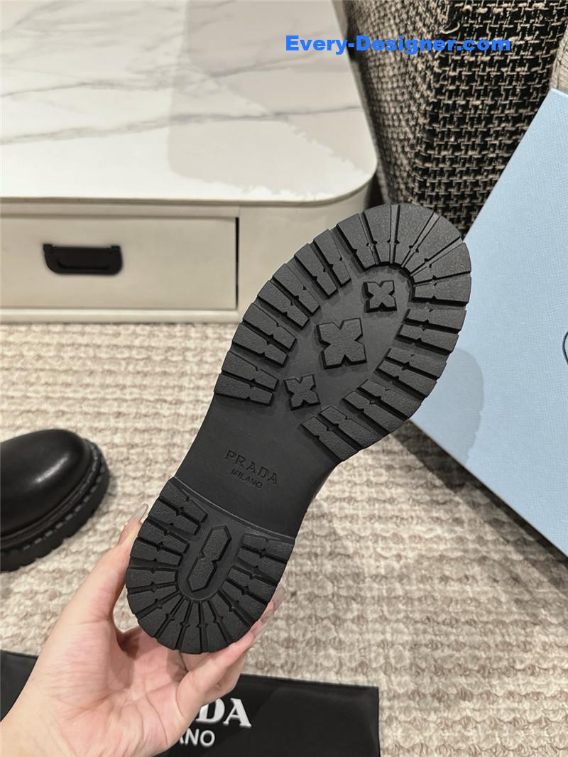 Pra*a leather chelsea boots