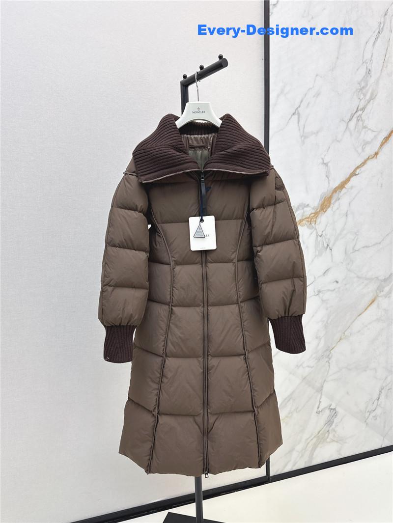 Moncler long down jacket