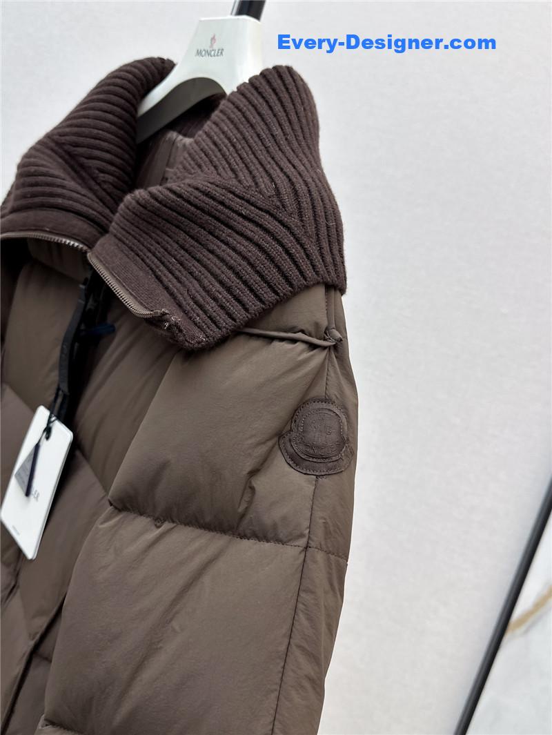 Moncler long down jacket
