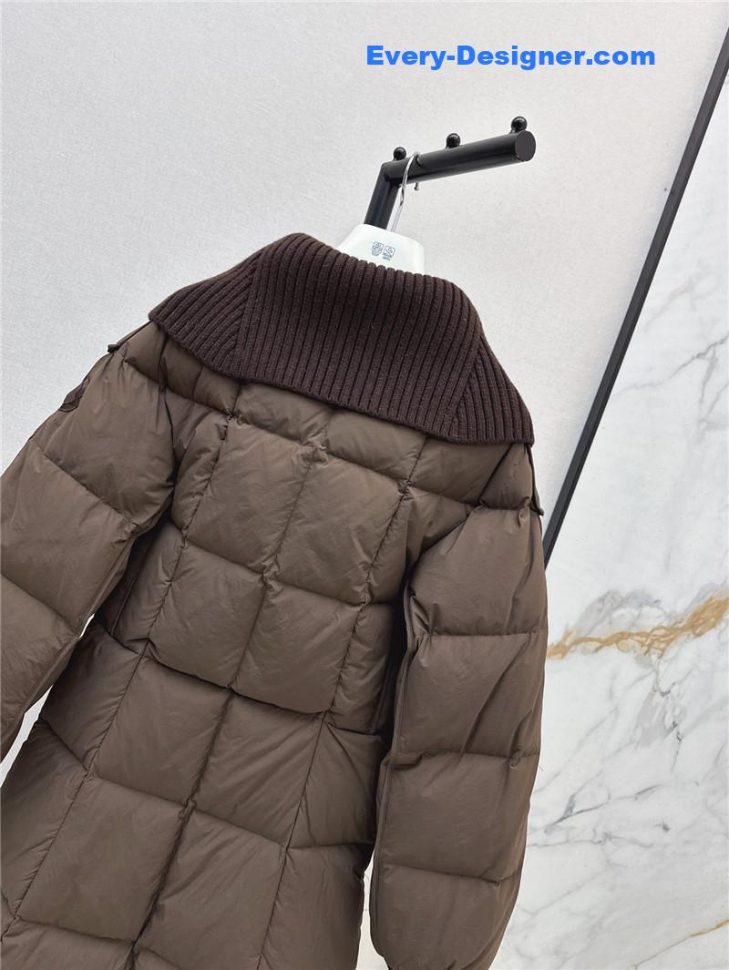 Moncler long down jacket