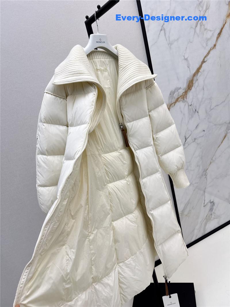 Moncler long down jacket