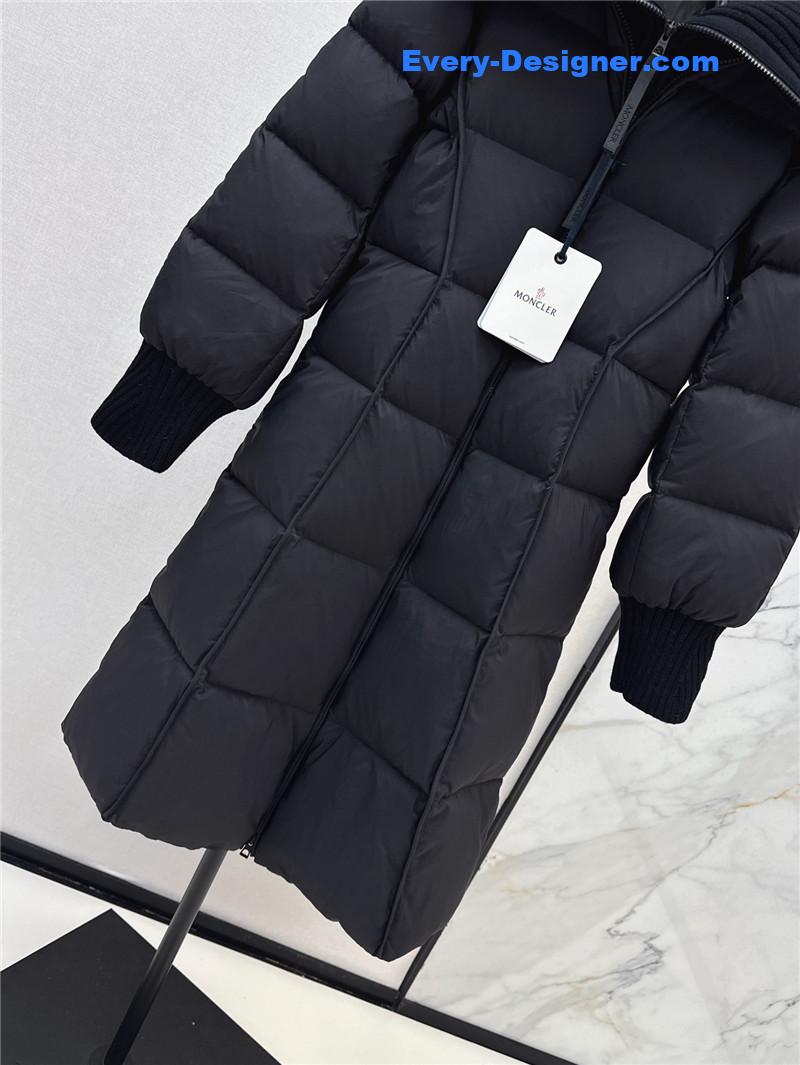 Moncler long down jacket