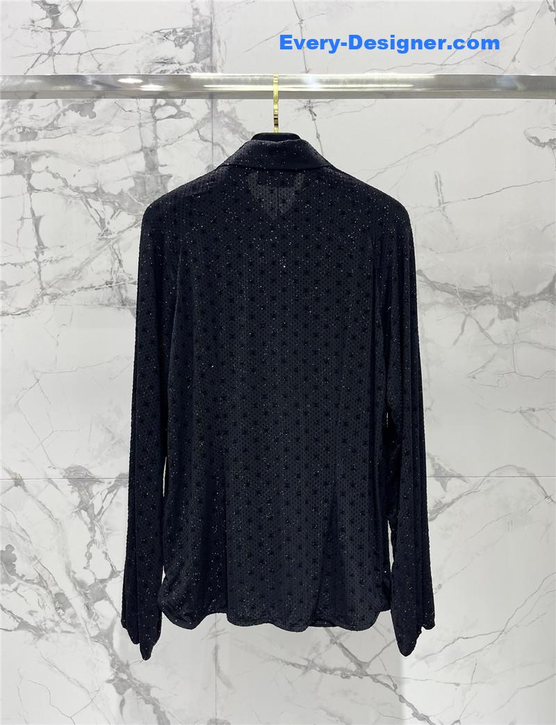 ch**el hot D1am0nd lettering shirt