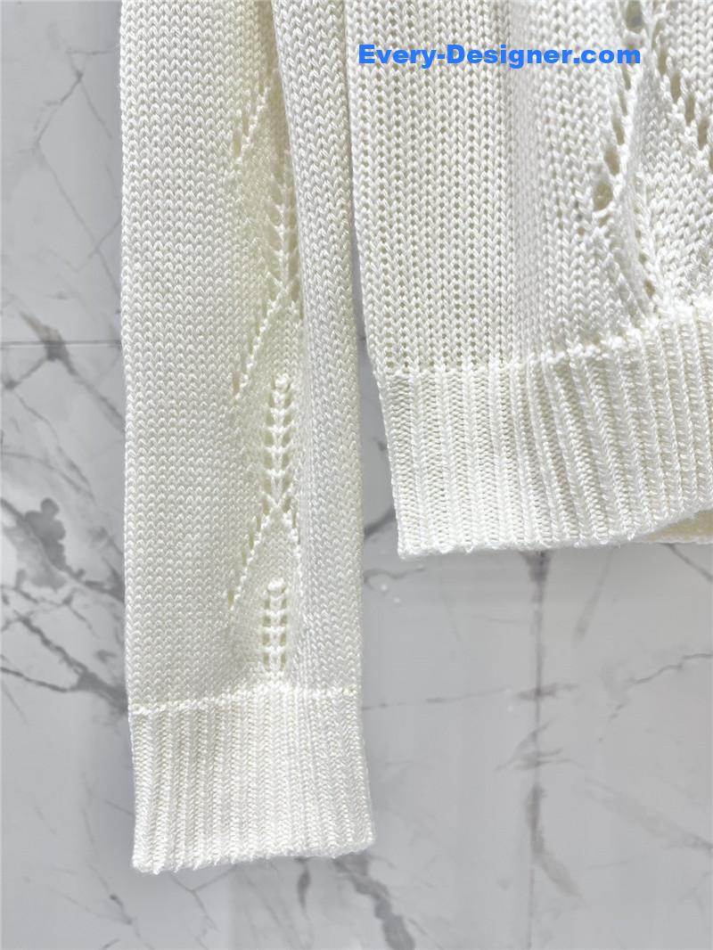 Va1e*ntin0 embroidered wool sweater