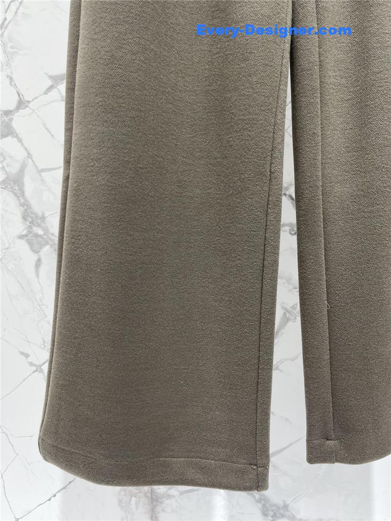 Ce1i*e straight wide-leg pants