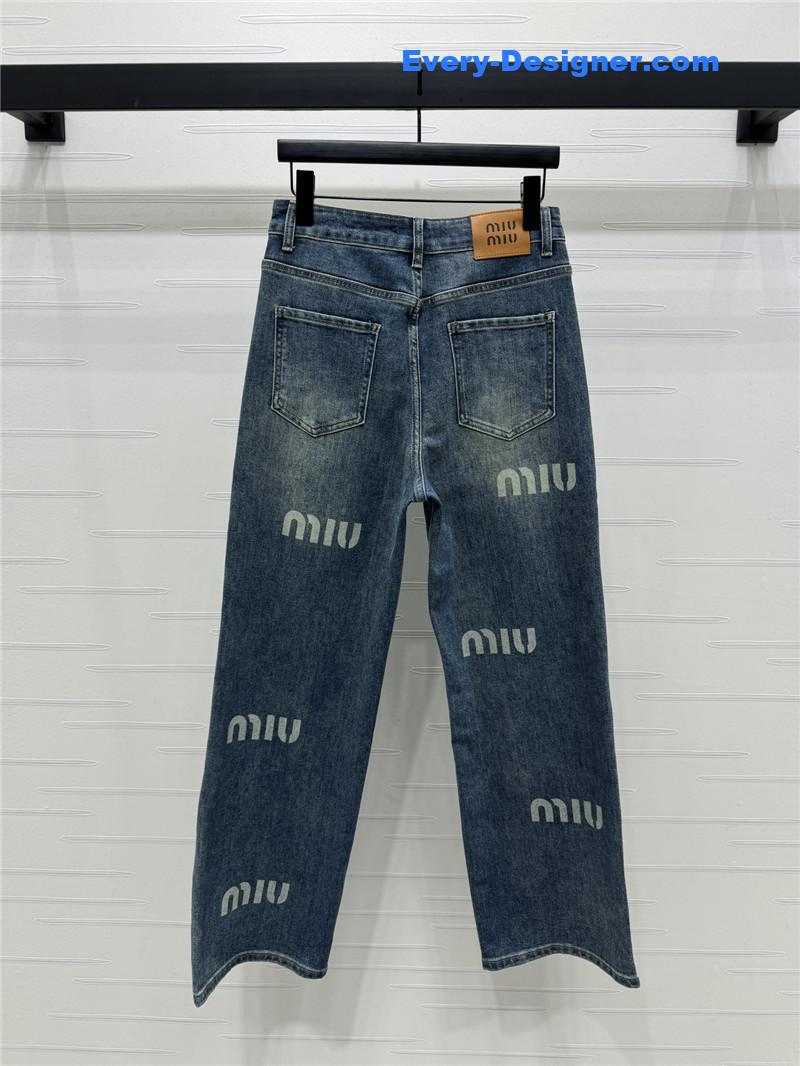 M1um1u high waist jeans
