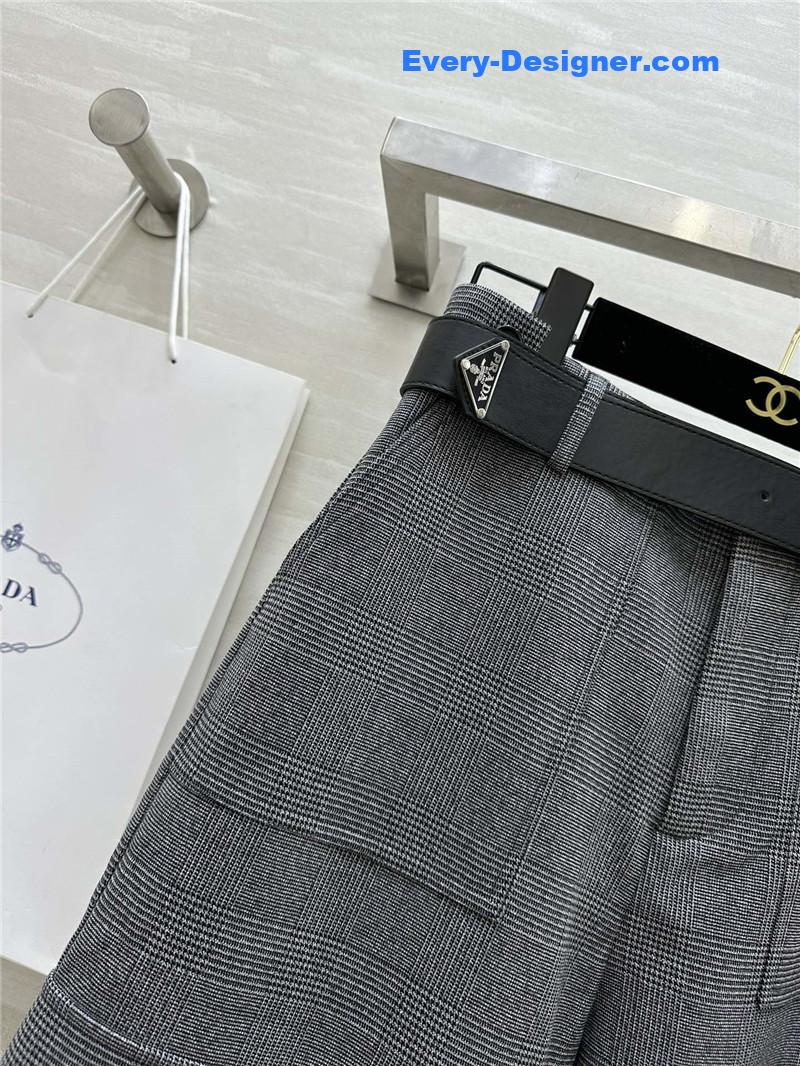 Pra*a vintage check overalls