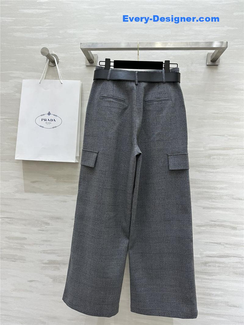 Pra*a vintage check overalls