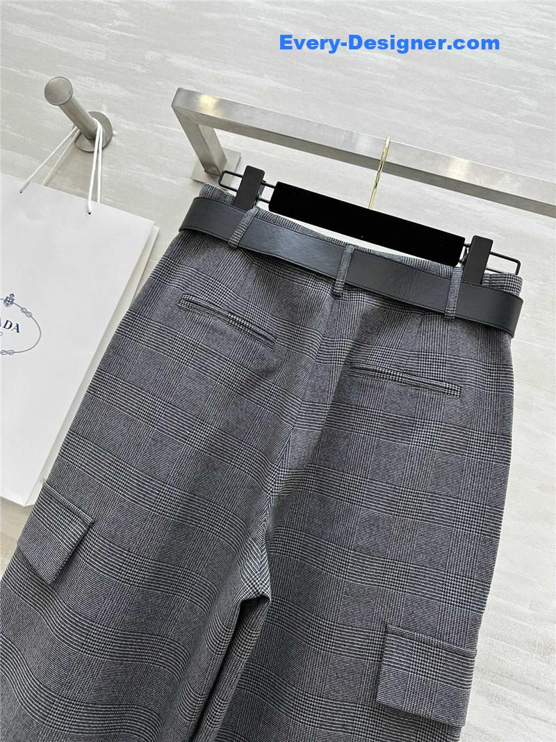 Pra*a vintage check overalls