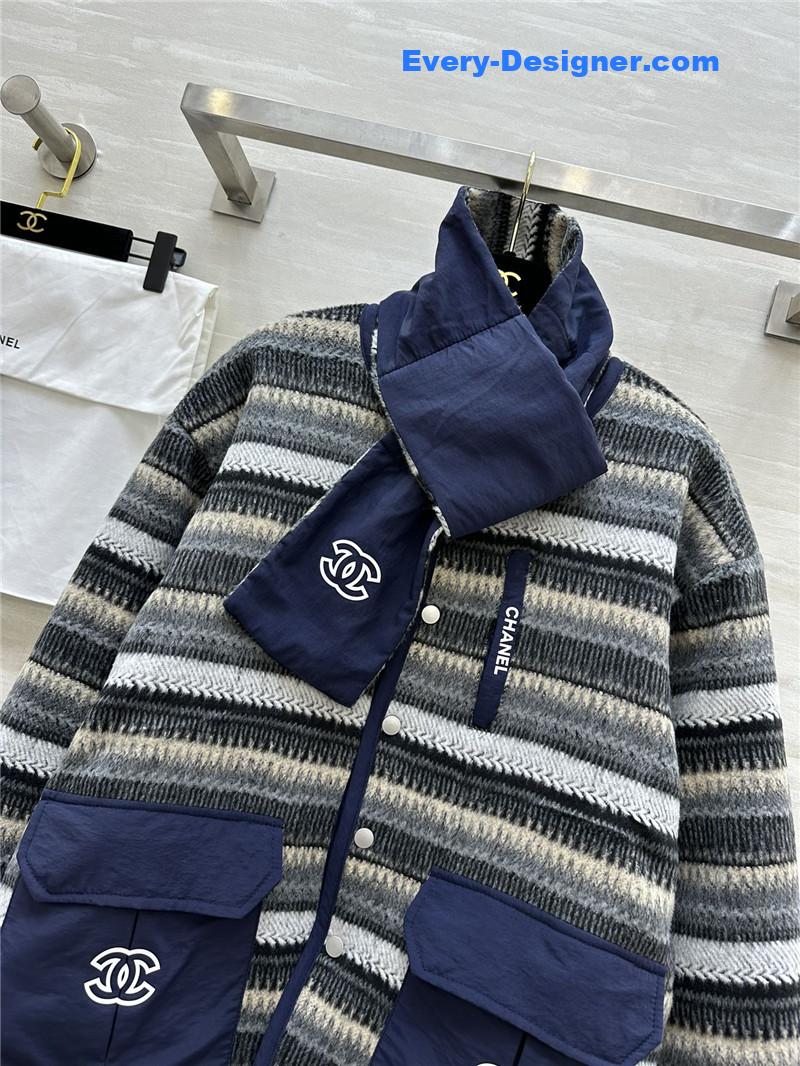 Ch**el thick wool coat