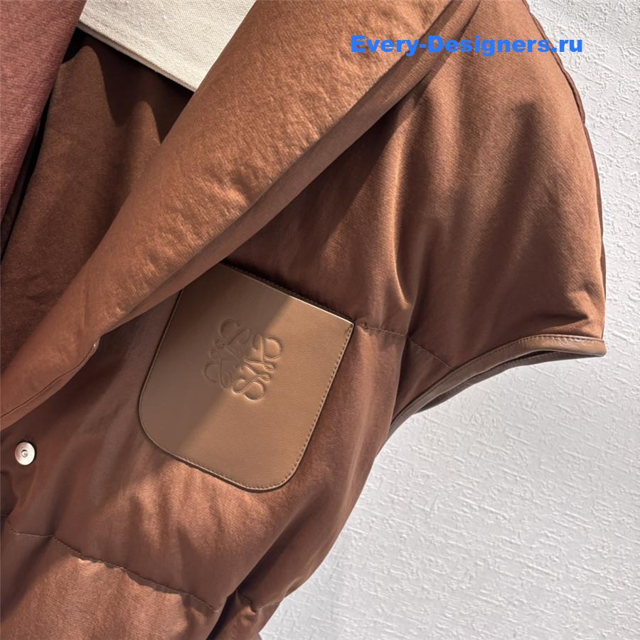 L0ew* lapel down vest