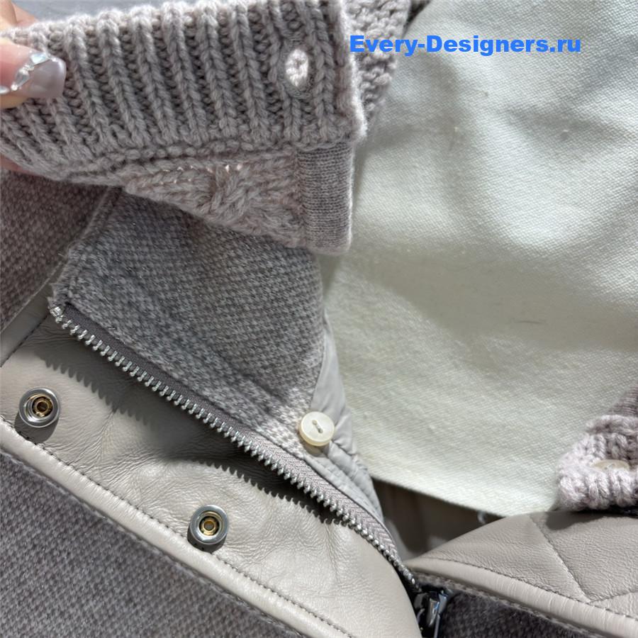 L0r0 P1ana cashmere and goose down vest