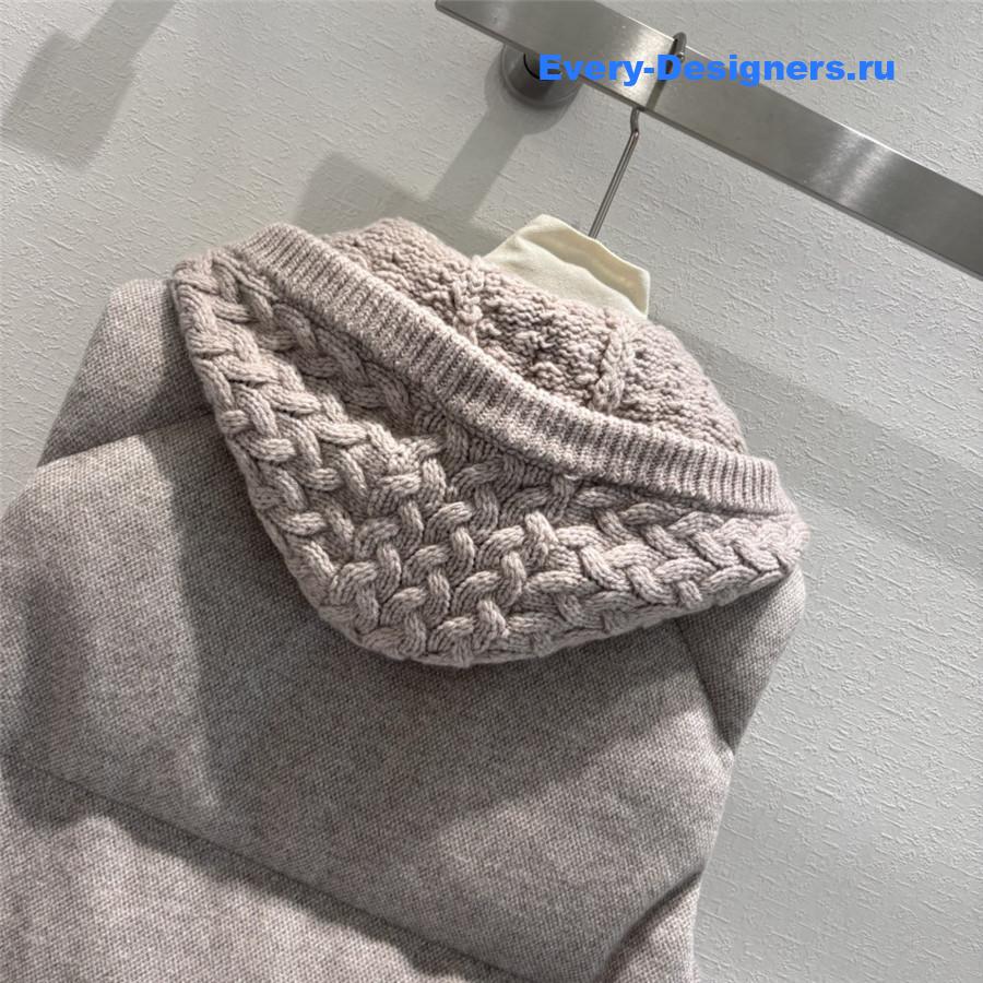 L0r0 P1ana cashmere and goose down vest