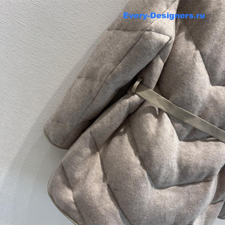 loro piana cashmere mink collar goose down jacket