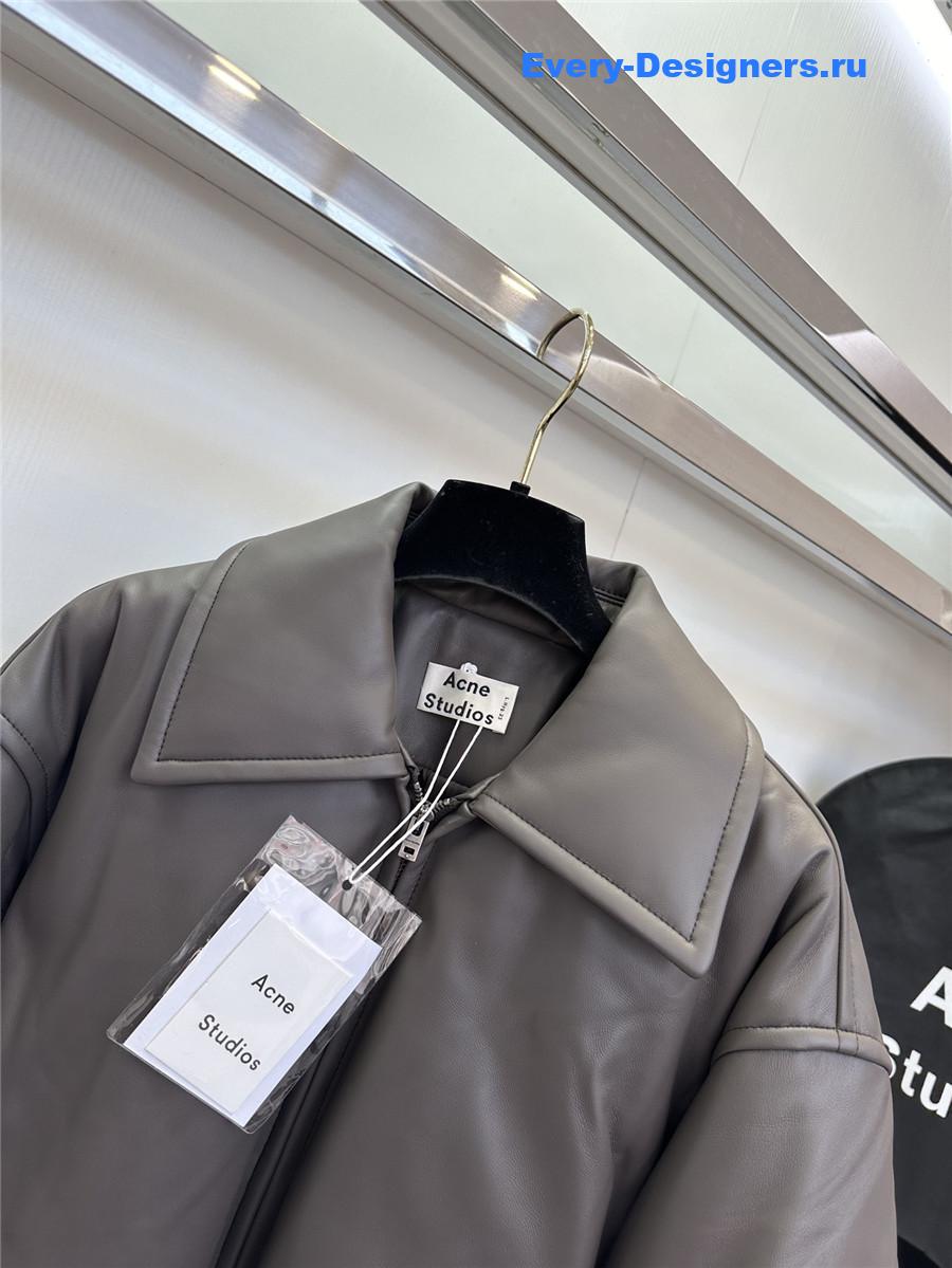 acne studios sheepskin coat