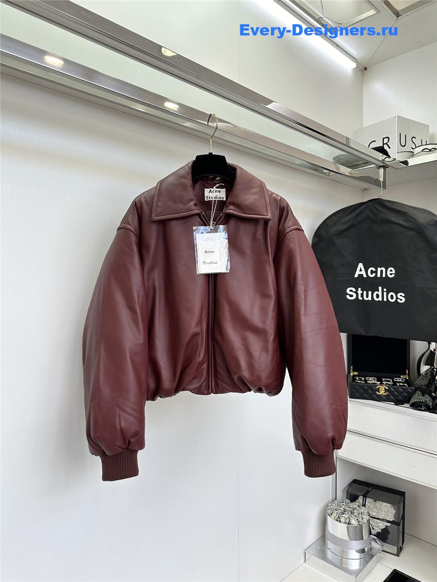 acne studios sheepskin coat