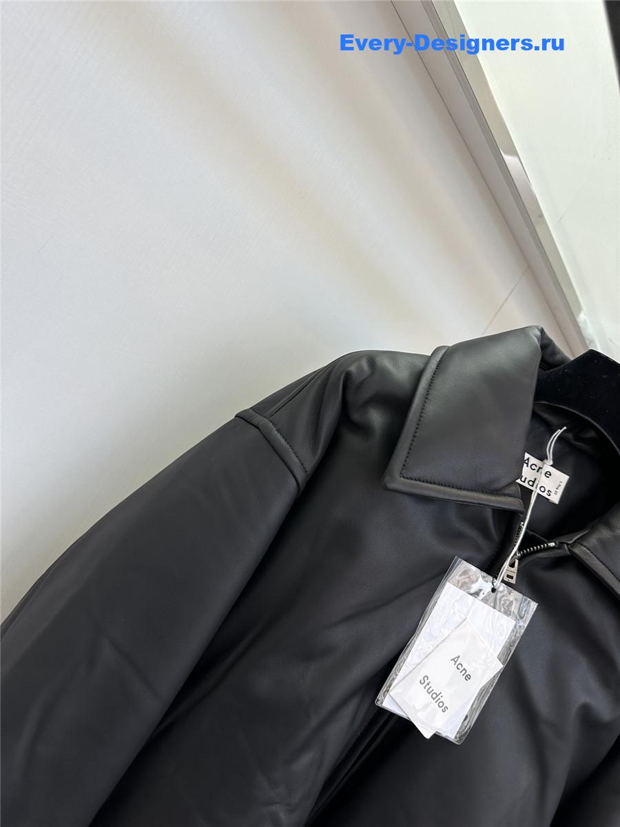 acne studios sheepskin coat